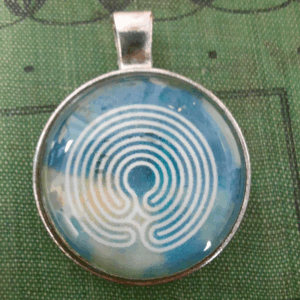 Labyrinth Pendant 2