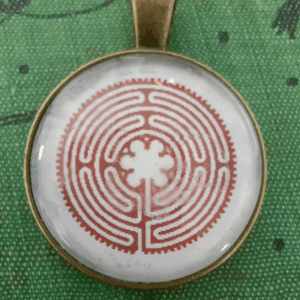 Labyrinth Pendant 1