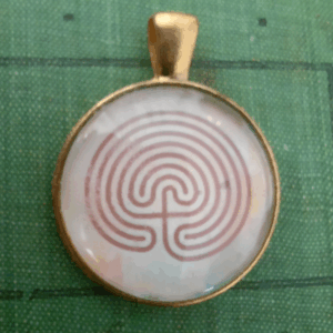 Labyrinth Pendant 13