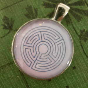 Labyrinth Pendant 12