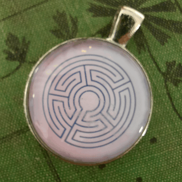 Labyrinth Pendant 12