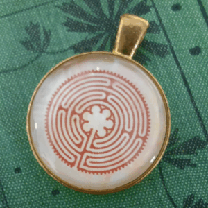 Labyrinth Pendant 11