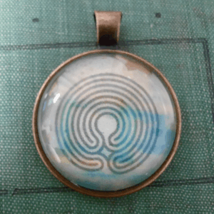 Labyrinth Pendant 10