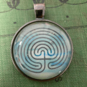 Labyrinth Pendant 6