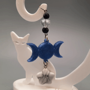 TriMoon Drop- Howlite