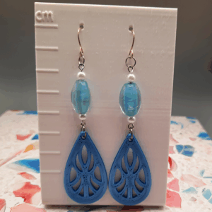 Blue Sigil Earrings