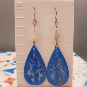 Blue Vine Earrings