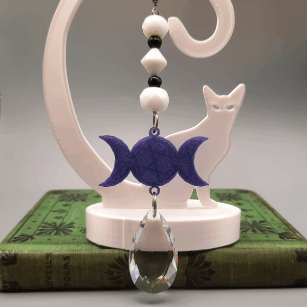 TriMoon Drop- Crystal