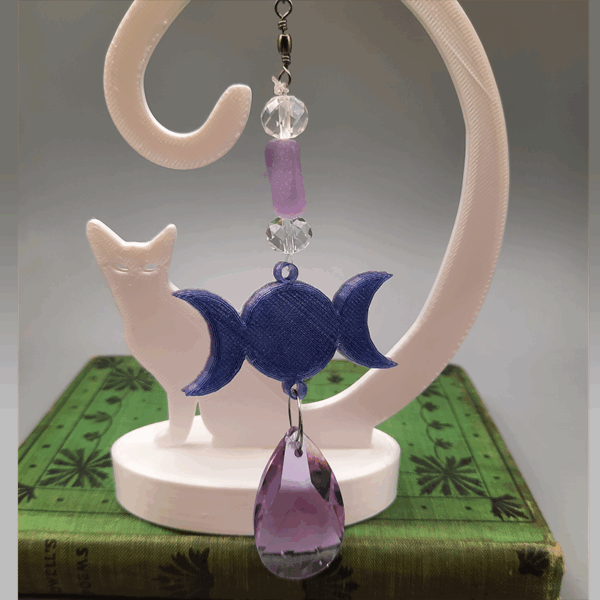 TriMoon Drop- Purple