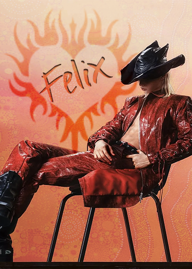Art Print:  Felix Fire